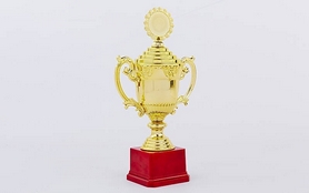 Кубок ZLT C-896-3B золотой, высота 29,5 см - Фото №2