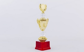 Кубок ZLT "Hit" C-K978A золотой, высота 32 см - Фото №2