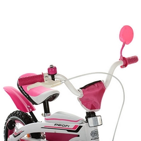Велосипед детский Profi - 12", розовый (12BX405-2) - Фото №2