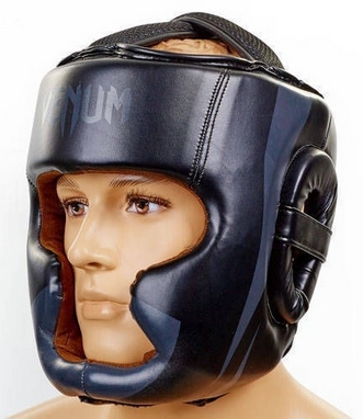 Шлем боксерский Flex Venum Elite Neo BO-5339-BK черный