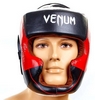 Шлем боксерский кожаный Venum BO-5239-BKW - Фото №2