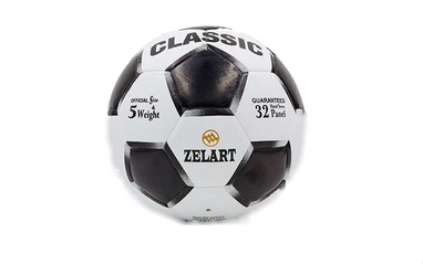 Мяч футбольный ZLT Гриппи Classic FB-5824