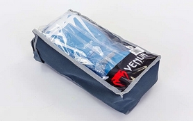 Перчатки боксерские кожаные Venum Giant VL-5786-B синие - Фото №6
