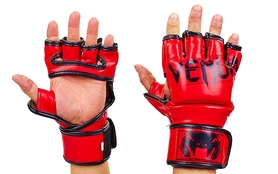 Рукавички для змішаних єдиноборств MMA Flex Venum Elite Neo VL-5788-R червоні