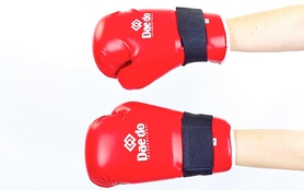 Перчатки для тхэквондо Daedo VL-5823-R красные - Фото №3