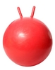М'яч для фітнесу (фітбол) з рукоятками HouseFit DD 55 см Червоний