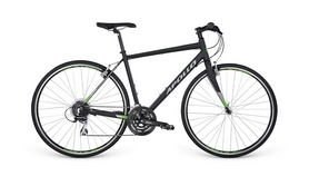 Велосипед городской Apollo Exceed 20 2017 - 28", рама-M, зелено-серебряно-черный матовый (SKD-76-76)