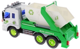 Машинка Dave Toy Junior trucker Строительный мусоровоз 33026 (28 см) - Фото №9