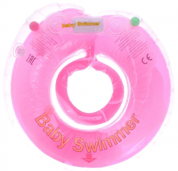 

Круг на шею Baby Swimmer KP101017 розовый
