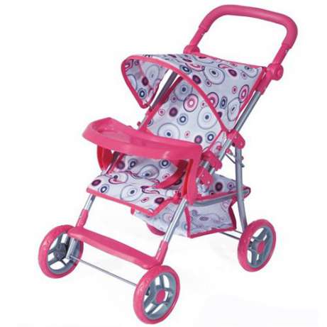 

Коляска прогулочная для куклы Todsy Milana (9366-T), Узор