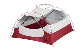 Палатка трехместная Cascade Designs Mutha Hubba NX Tent зеленая - Фото №2