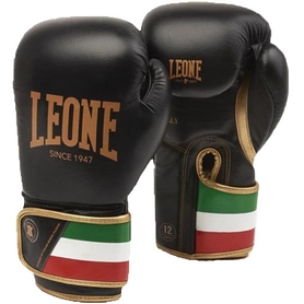 Перчатки боксерские Leone Italy Black