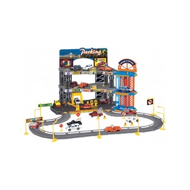 Набор игровой Dave Toy "City Parking" Парковка с лифтом и треком