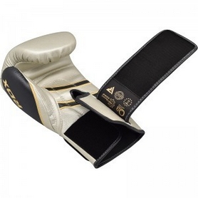 Боксерские перчатки RDX Leather Pearl 40247 White - Фото №3
