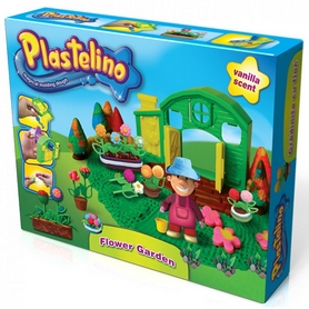 Набор для лепки Plastelino Волшебный сад