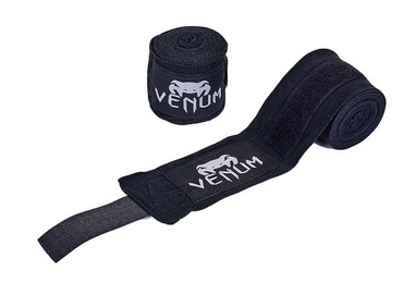 Бинты боксерские Venum VL-5778-3,5 черные (2 шт)