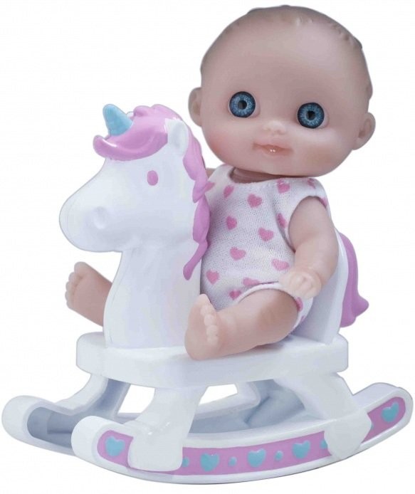 

Пупс-малыш JC Toys с качелей, 13 см