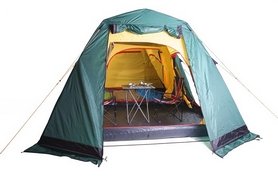 Палатка десятиместная Alexika Victoria 10 зеленая - Фото №5