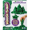 Песок кинетический Kinetic Sand & Kinetic Rock Metallic зеленый 454 г
