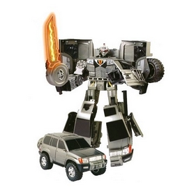 Робот-трансформер Roadbot Toyota Land Cruiser 1:18