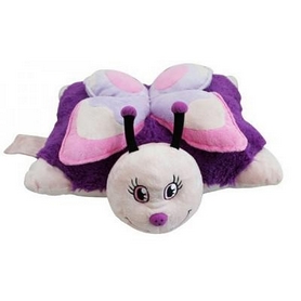 Подушка декоративная PillowPets "Фиолетовая бабочка" 25 см - Фото №2