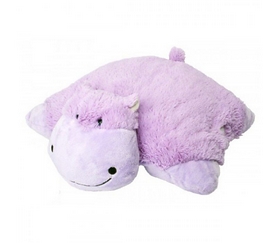 Подушка декоративная PillowPets "Смешной гипопотам" 25 см - Фото №2