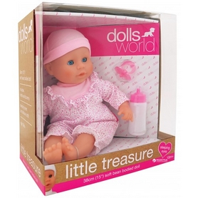 Кукла DollsWorld "Моя жемчужина" 38 см в розовом - Фото №2