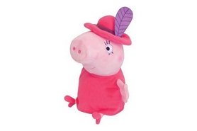 Іграшка м'яка Peppa "Мама свинка в капелюсі" 30 см