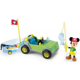Набор игровой Minnie&Mickey Mouse Кемпинг Внедорожник Микки