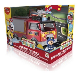 Набор игровой интерактивный Minnie&Mickey Mouse Спасатели Пожарная машина Микки