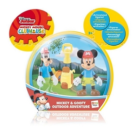 Набор фигурок Minnie&Mickey Mouse Кемпинг Приключения Микки и Гуфи - Фото №2