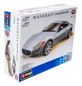 Авто-конструктор Bburago Maserati Gran Turismo (серебристый металлик, 1:24)