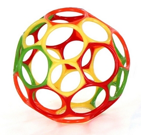 Мяч Kids II OBall 10 см - Фото №2