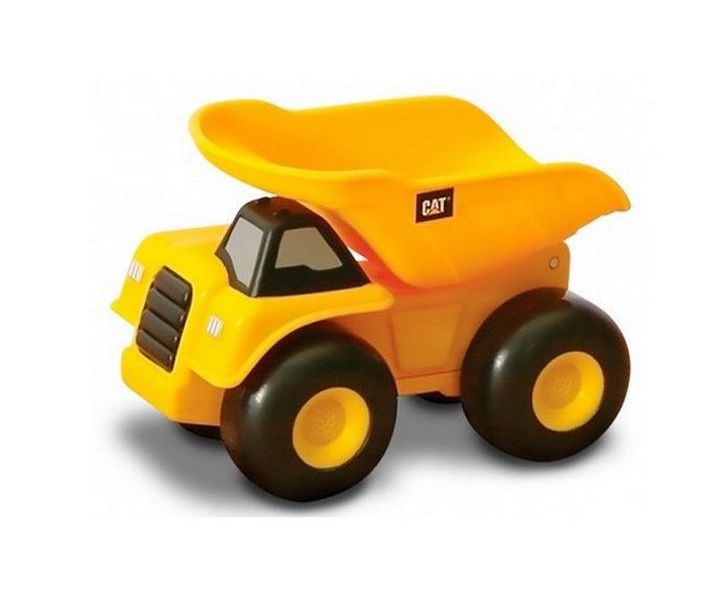 

Машинка Toy State инерционная CAT "Самосвал", 12 см, Желтый
