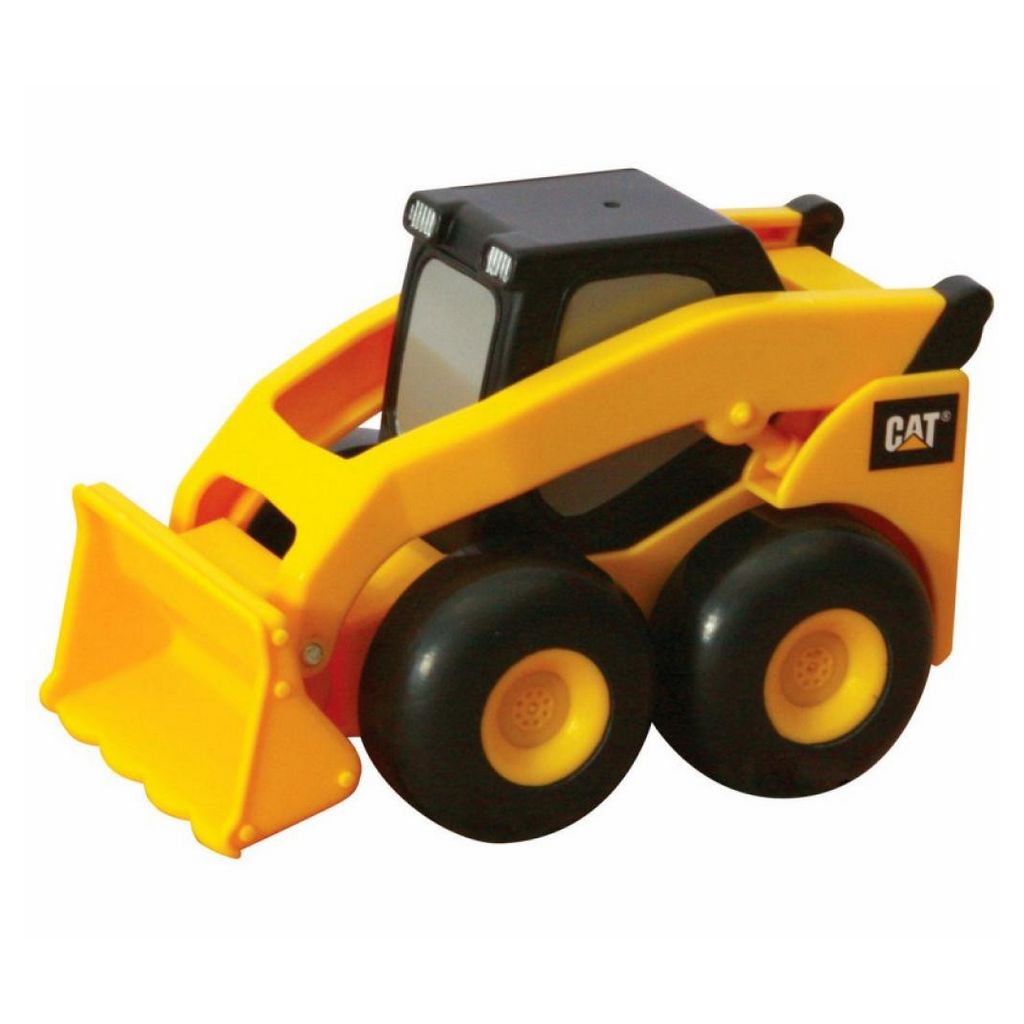

Машинка Toy State инерционная CAT "Погрузчик", 12 см, Желтый