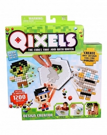 Набір ігровий аквамозаікі з пікселів Qixels "Дизайнер" 87020