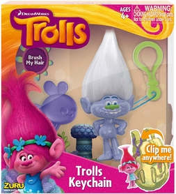 Іграшка з кліпсою Тролі Zuru TrollsGuy Diamond 10,5 см фіолетова - Фото №2