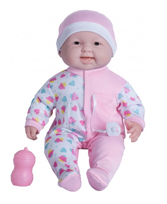 

Пупс-великан JC Toys Весельчак в розовой шапочке 51 см розовый