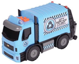 Машинка Toy State "Мусоровоз" 28 см 30282 синяя