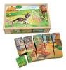 Кубики Bino с изображением домашних животных