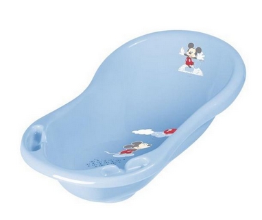 Ванночка детская Mickey PrimaBaby голубая (30x49x84 см)