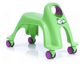 Каталка детская Whirlee ToyMonster зеленый неон