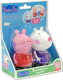 Набір іграшок-бризгунчіков Peppa Чарівні наряди - Фото №2