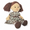 Игрушка мягкая Lava кукла Карина в клетчатом платье 24 см