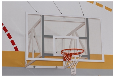 Ферма баскетбольная фиксированная, вынос до 1200 мм ФИБА, SS00064