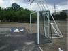 Стойка баскетбольная стационарная (уличная), четыри опоры вынос до 1250 мм, SS00075 - Фото №3