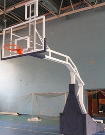 Стойка баскетбольная мобильная, вынос 3250 мм, SS00076 - Фото №2