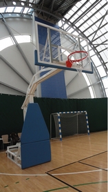 Стійка баскетбольна мобільна, винос 2500 мм, SS00367 - Фото №2