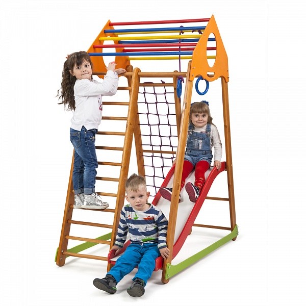 

Комплекс спортивно-игровой детский SportBaby "BambinoWood Plus 1"