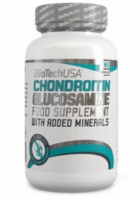 Добавка для суставов и связок BioTech Chodroitin Glucosamine 60 капсул
